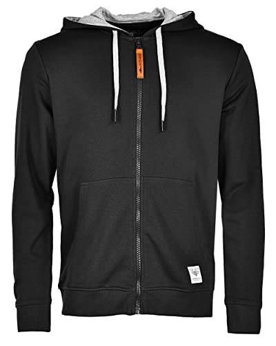 Top Gun Herren Sweatjacke Tg22010 Black,L von Top Gun