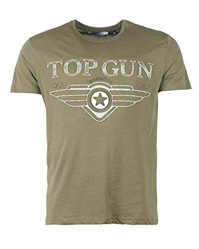 Top Gun Herren T-Shirt Bling Tg20193018 Olive,S von Top Gun