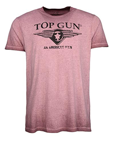 Top Gun Herren T-Shirt Wing Cast Tg20191040 Red,M von Top Gun