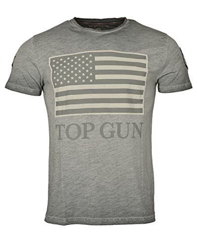 Top Gun Herren T-Shirt Search Tg20191024 Anthracite,XL von Top Gun