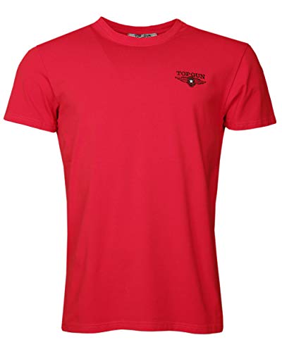 Top Gun Herren T-Shirt Tropical Tg20191022 Red,S von Top Gun