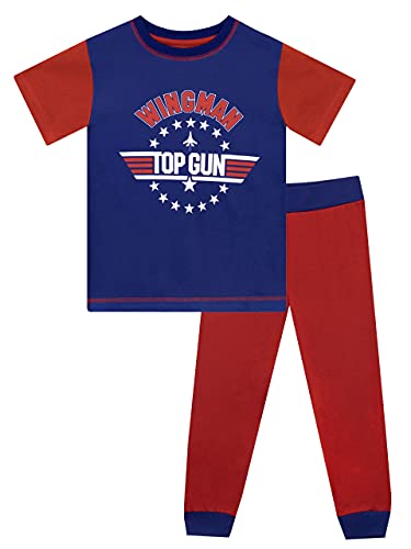 Top Gun Jungen Schlafanzug Blau 122 von Top Gun