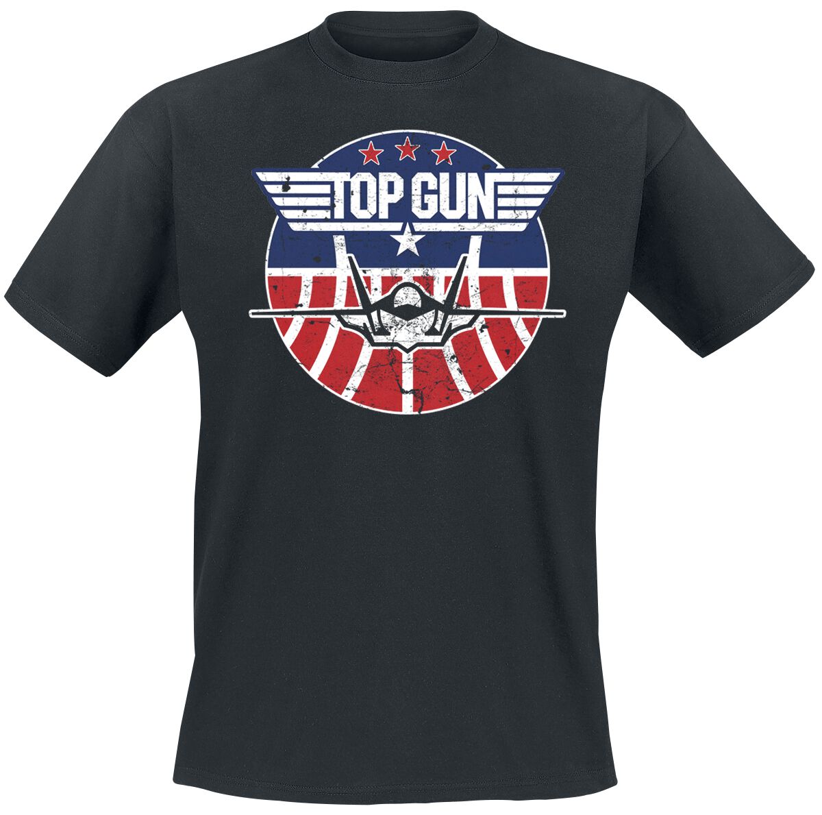 Top Gun T-Shirt - Maverick - Tomcat - S bis 5XL - für Männer - Größe XXL - schwarz  - Lizenzierter Fanartikel von Top Gun