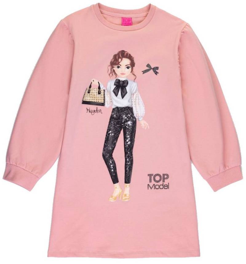 Top Model A-Linien-Kleid Top Model Hayden Sweatkleid bridal rose (1-tlg) von Top Model