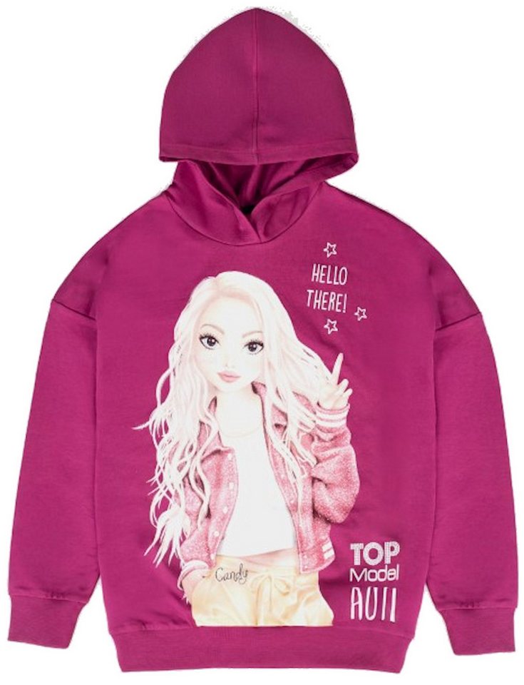 Top Model Kapuzensweatshirt Top Model Candy Kapuzensweatshirt Pullover raspberry coulis (1-tlg) von Top Model