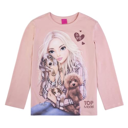 Top Model Langarmshirt mit Candy 75076 rosa, Größe 152, 12 Jahre von Top Model