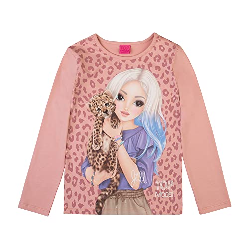 TOP Model Mädchen Langarmshirt mit Jill 75072 rosa, Größe 152, 12 Jahre von TOP Model