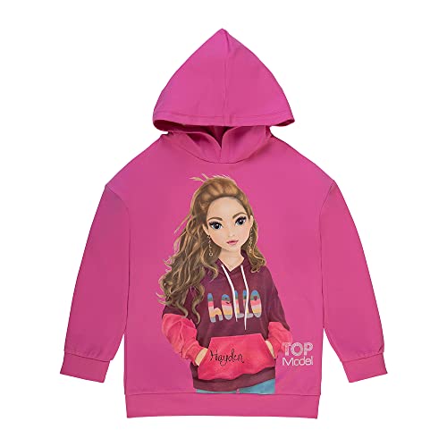 Top Model Mädchen Sweatshirt mit Hayden 75075 pink, Größe 140, 10 Jahre von TOP Model