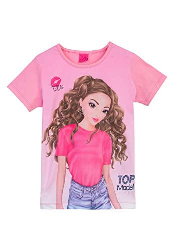 Top Model Mädchen T-Shirt mit Talita 75051 pink, Größe 164, 14 Jahre von Top Model