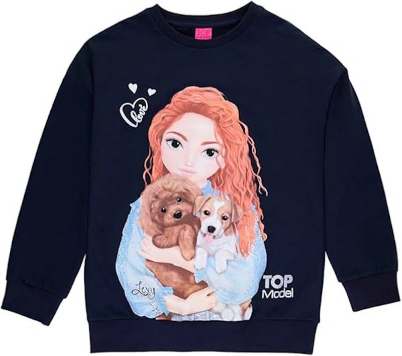 Top Model Sweatshirt Top Model Sweatshirt Pullover Lexy navy blazer (1-tlg) von Top Model