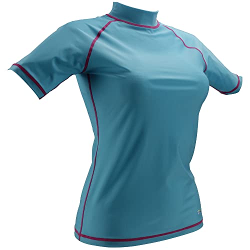 Top-Multi UV-Schwimmshirt mit UPF 50+ für Damen (Türkis Gr. M) von Top-Multi