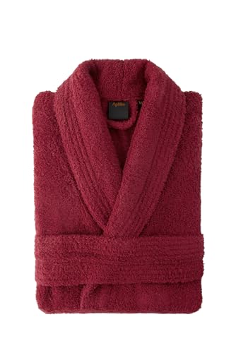 Top Towel - Elegant - Bademantel für Damen und Herren 100% Baumwolle, 500 g/m² - Option mit oder ohne Kapuze - Weich und saugfähig für Dusche, Spa und Pool von Top Towel