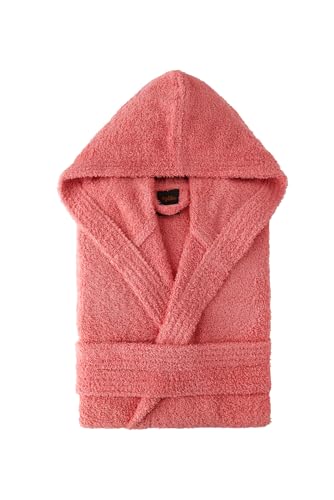 Top Towel - Elegant - Bademantel für Damen und Herren 100% Baumwolle, 500 g/m² - Option mit oder ohne Kapuze - Weich und saugfähig für Dusche, Spa und Pool von Top Towel