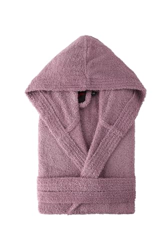 Top Towel - Elegant - Bademantel für Damen und Herren 100% Baumwolle, 500 g/m² - Option mit oder ohne Kapuze - Weich und saugfähig für Dusche, Spa und Pool von Top Towel