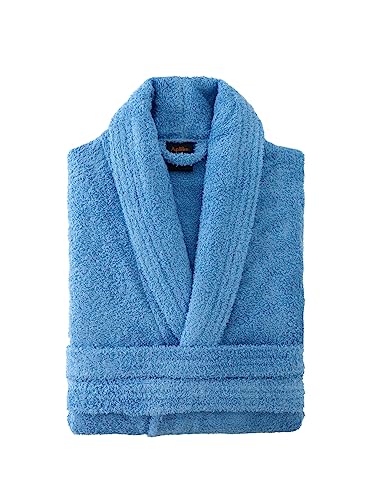 Top Towel Unisex Elegant Bademantel, Lavendel, L von Top Towel