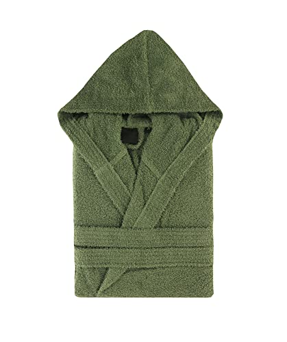 Top Towel Unisex Elegant Bademantel, Blatt, XXL von Top Towel