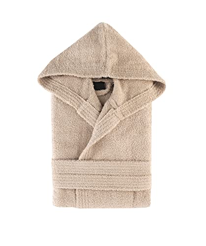 Top Towel Unisex Elegant Bademantel, Kamel, XL von Top Towel