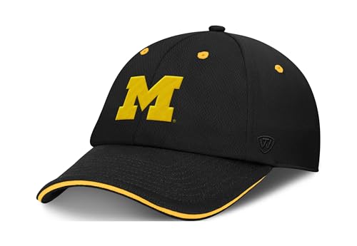Fanatics - NCAA Michigan Wolverines Unstructured Quick Release Strapback Cap von Top of the World
