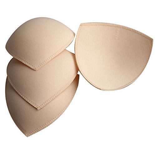 TopBine 2 Paar BH Einlagen Bra Pads herausnehmbaren Sport BH,Bikinis Unterwäsche Einsätze Pads von TopBine