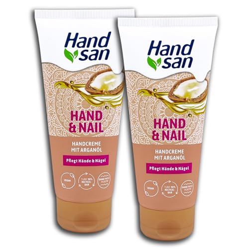 2 er Set Handsan Handcreme Hand & Nail 2 x 90 ml von TopDeal