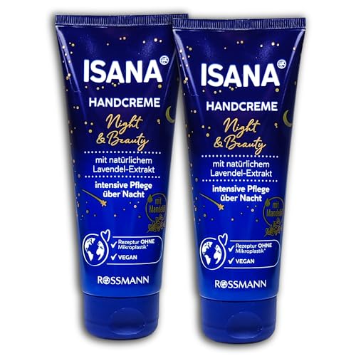 2 er Set ISANA Handcreme Night & Beauty 2 x 100 ml von TopDeal