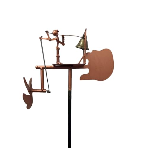 Handgefertigte Guitar Windmühle aus Metall, Handmade Metal Drummer Windmill, Percussionist Musikfiguren und Statuen, Windbetriebene Schlagzeuger Windspiel Dekoration für Garten,Rasen,Terrasse Handgefertigte Guitar Windmühle aus Metall, Handmade Metal Drummer Windmill, Percussionist Musikfiguren und Statuen, Windbetriebene Schlagzeuger Windspiel Dekoration für Garten,Rasen,Terrasse von Topassion