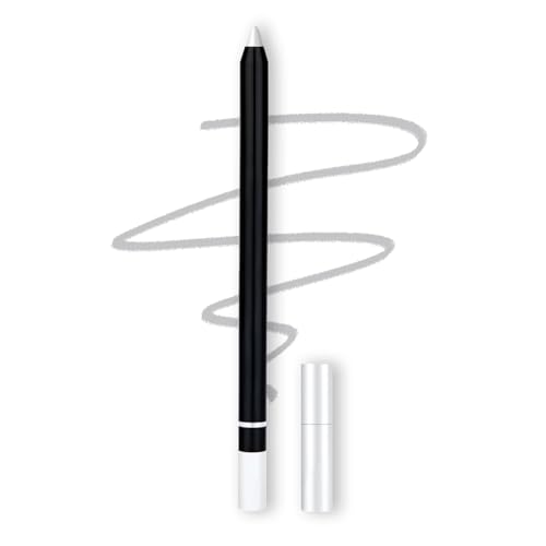 Eyeliner Wasserfest, 24 HR Waterproof Eyeliner Duo Sharpenable Eye Pencil, Feiner Tipp für Präzise oder Fettes Auge, Glatte und Natürliche Anwendung (003#) von Topbashgo