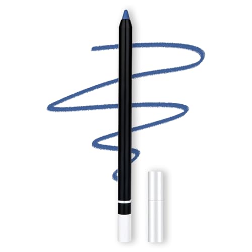 Eyeliner Wasserfest, 24 HR Waterproof Eyeliner Duo Sharpenable Eye Pencil, Feiner Tipp für Präzise oder Fettes Auge, Glatte und Natürliche Anwendung (005#) von Topbashgo