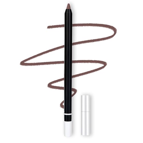 Eyeliner Wasserfest, 24 HR Waterproof Eyeliner Duo Sharpenable Eye Pencil, Feiner Tipp für Präzise oder Fettes Auge, Glatte und Natürliche Anwendung (007#) von Topbashgo