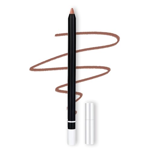 Eyeliner Wasserfest, 24 HR Waterproof Eyeliner Duo Sharpenable Eye Pencil, Feiner Tipp für Präzise oder Fettes Auge, Glatte und Natürliche Anwendung (008#) von Topbashgo