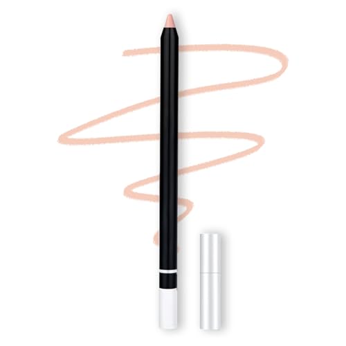 Eyeliner Wasserfest, 24 HR Waterproof Eyeliner Duo Sharpenable Eye Pencil, Feiner Tipp für Präzise oder Fettes Auge, Glatte und Natürliche Anwendung (011#) von Topbashgo