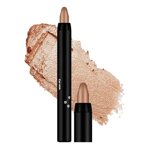 Lidschatten Stift, 16 Colors Highlight Eyeshadow Pen Waterproof, glitzer Und Matter Lidschatten, Wasserdicht Nicht Blühend Eyeshadow Erstellen Sie Glitzerndes Augen Make Up (#15) von Topbashgo