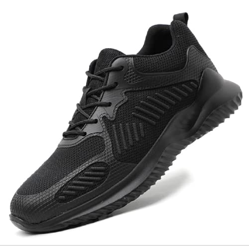 Topcloud Atmungsaktive Sicherheitswerkzeugschuhe für Männer Damen Stahlkappen-Turnschuhe Leichte pannensichere Arbeitsschutzschuhe 39 von Topcloud