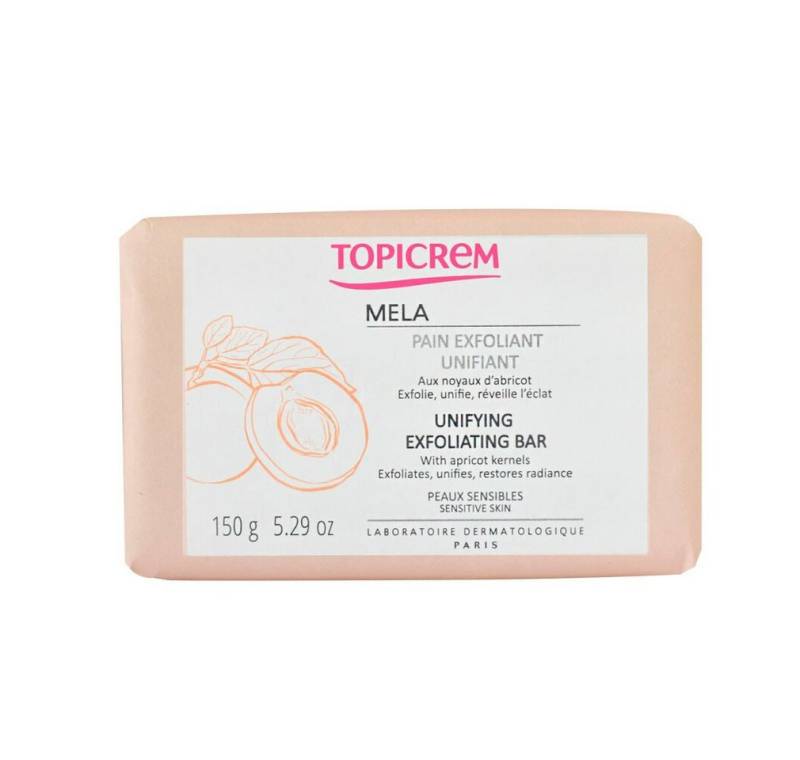 Topicrem Feste Duschseife MELA exfoliating bar 150 gr von Topicrem