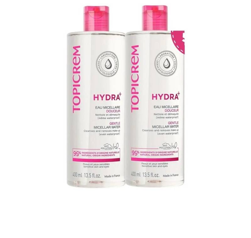 Topicrem Gesichtswasser HYDRA+ gentle micellar water duo 2 x 400ml von Topicrem