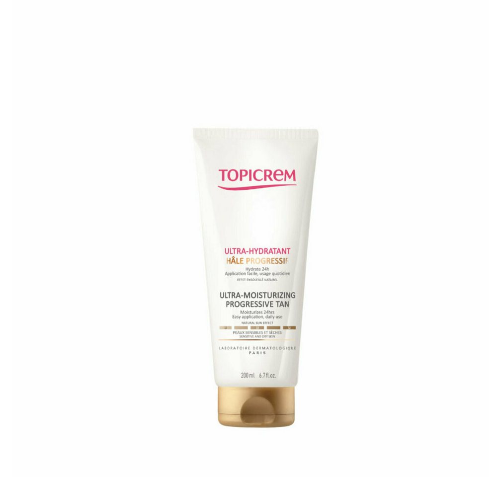 Topicrem Körperpflegemittel uh bronceado progre 200ml+exfol von Topicrem