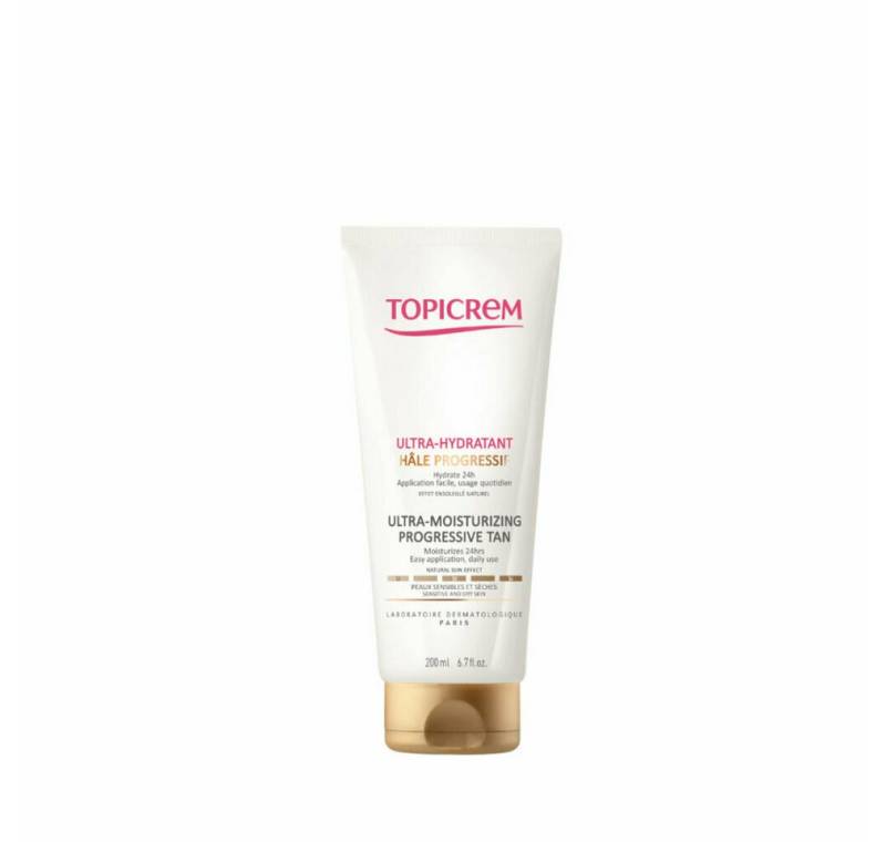 Topicrem Körperpflegemittel uh bronceado progre 200ml+exfol von Topicrem