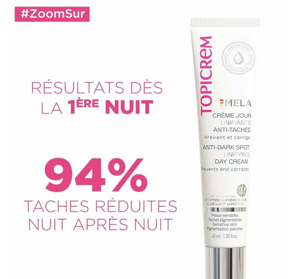 Topicrem Tagescreme MELA anti-stain unifying day cream SPF50+ 40ml Topicrem Tagescreme MELA anti-stain unifying day cream SPF50+ 40ml von Topicrem