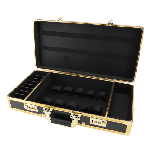 Barber Case Organizer mit Code Lock, Friseur Aktenkoffer Werkzeug Kasten, Friseur Trage Koffer, Friseur Werkzeug Kasten Organizer Reisekoffer, Tragbarer Reise Barber Koffer für von Topiky