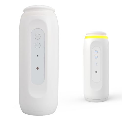 Plug in Duftdiffusor, Bis zu 100 m³, Fluid Luftzerstäubung, Plug in Diffusor, BT APP Steuerung, Elektrischer Wandstecker Aromadiffusor mit Lichtempfindlichem Nachtlicht von Topiky