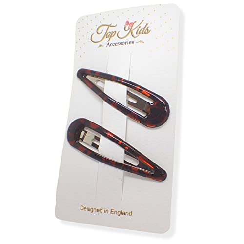 Topkids Accessories Große Haarspangen für Damen und Mädchen, 9 cm, 2 Stück von Topkids Accessories