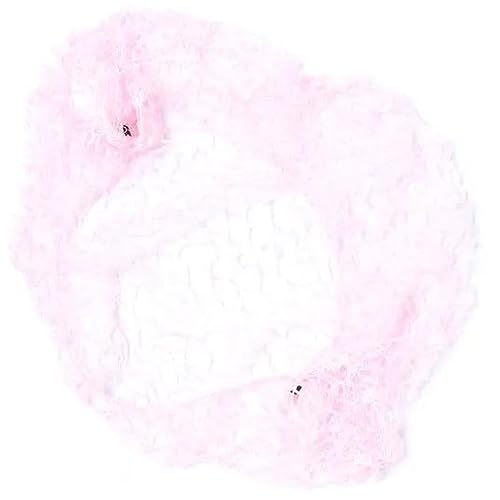 Topkids Accessories Schlaf Haarnetze für Frauen und Mädchen, Haarknotennetz, Haarnetze zum Einschlafen, Haarschmuck für Frauen, Haarstyling-Zubehör, Haarnetze für Brötchen (Rosa) von Topkids Accessories