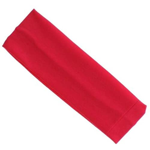 Topkids Accessories Yoga-Stirnband, Kopfband, Kylie, Haarband, Haarband, Haarband, Haarband, Haarband, dehnbar, elastisch, für Damen, Herren und Jungen, Mädchen (7 cm, Hot Pink) von Topkids Accessories