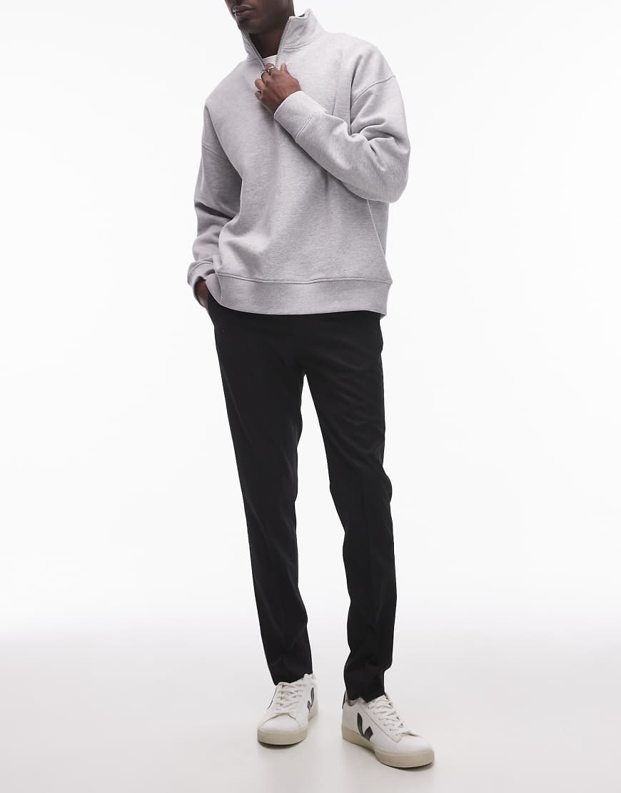 Topman - Elegante Hose mit engem Schnitt in Schwarz von Topman