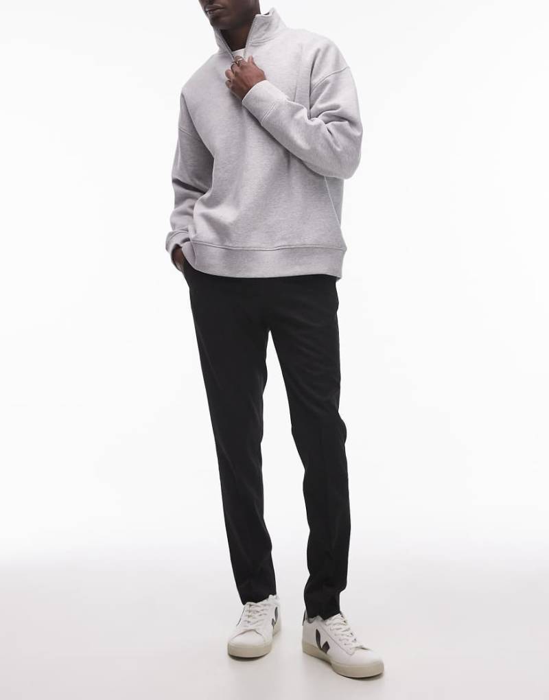 Topman - Elegante Hose mit engem Schnitt in Schwarz von Topman