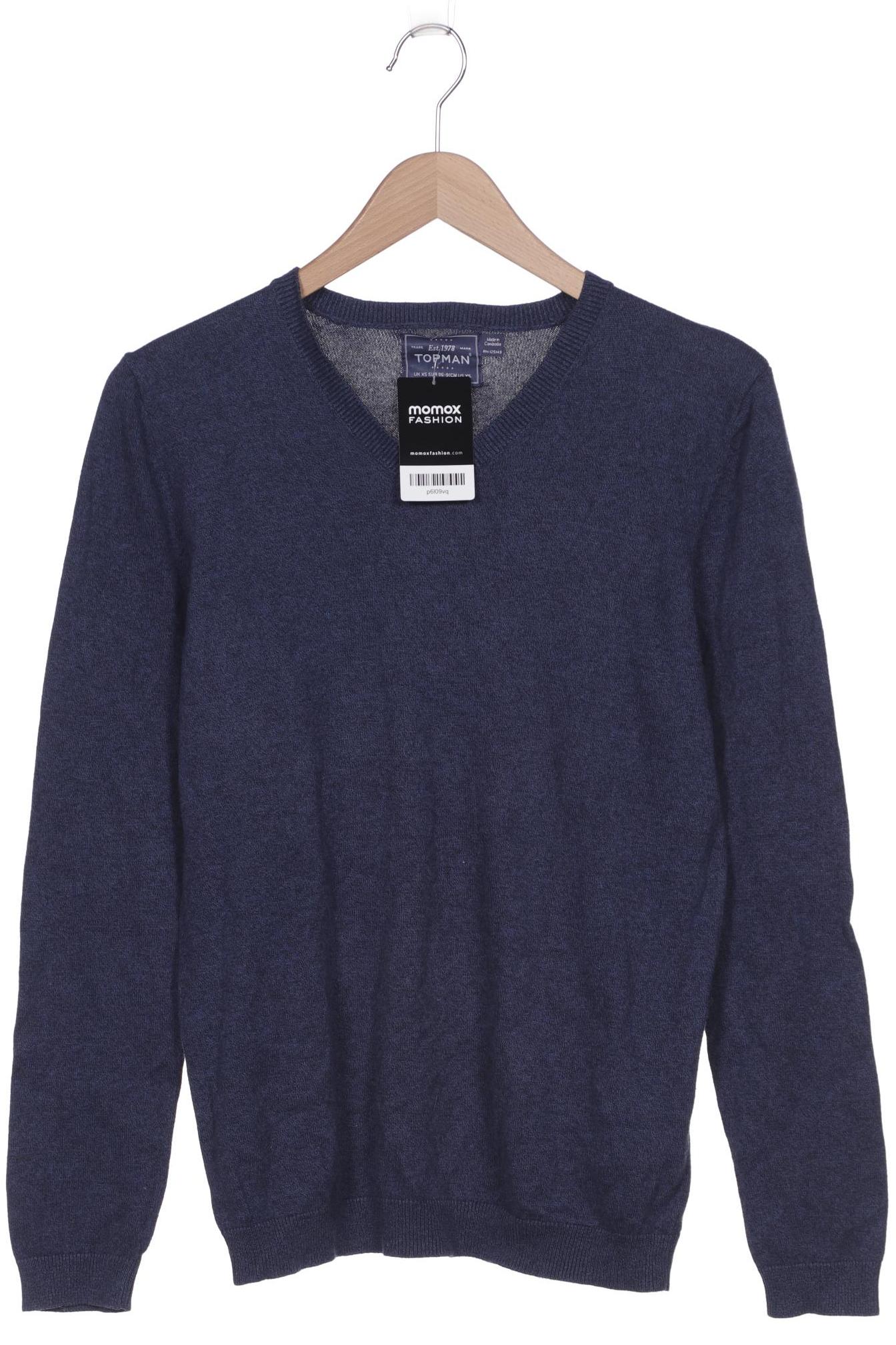 Topman Herren Pullover, marineblau von Topman