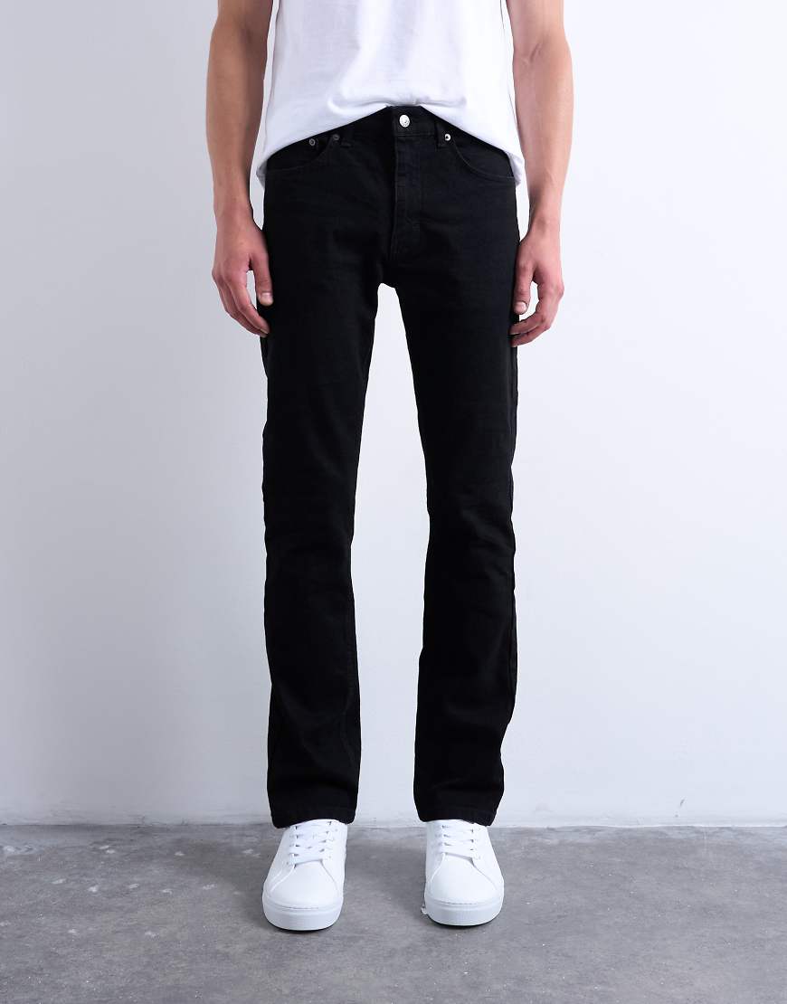 Topman - Schmale Stretch-Jeans in Schwarz von Topman