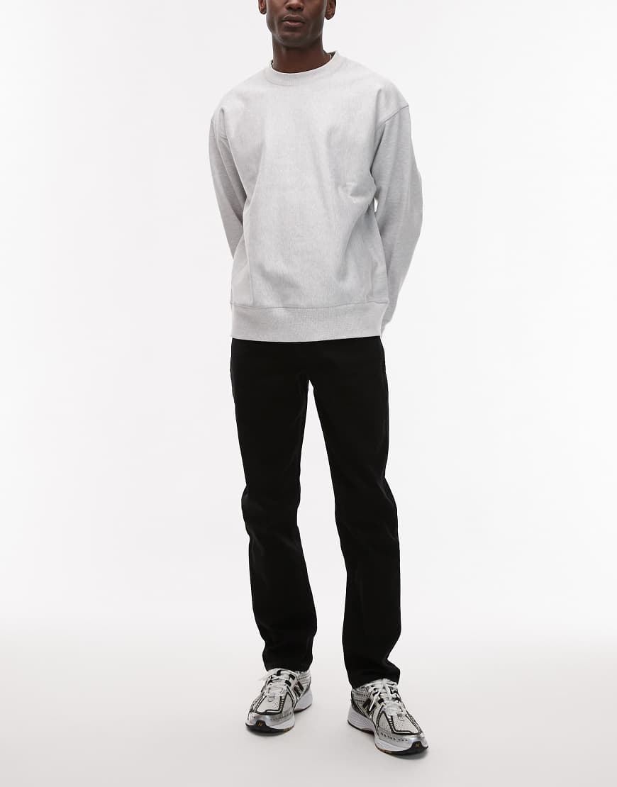 Topman - Schmale Stretchjeans in Schwarz von Topman