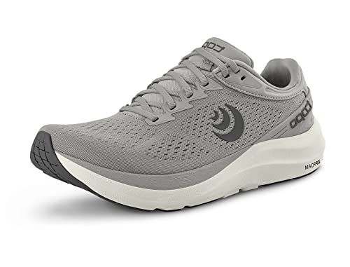 Topo Athletic Phantom 3 Herren-Sportschuhe, bequem, leicht, 5 mm, Straßenlaufschuhe, Sportschuhe für Straßenlauf, Grau/Grau, 45 EU von Topo Athletic