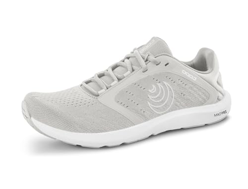 Topo Athletic Straßenlaufschuhe Damen Leicht Bequem 0MM Drop ST-5 Straßenlaufschuhe Sportschuhe Straßenlaufschuhe Grau-Grau, Größe 42, Grau/Grau, 38.5 EU von Topo Athletic